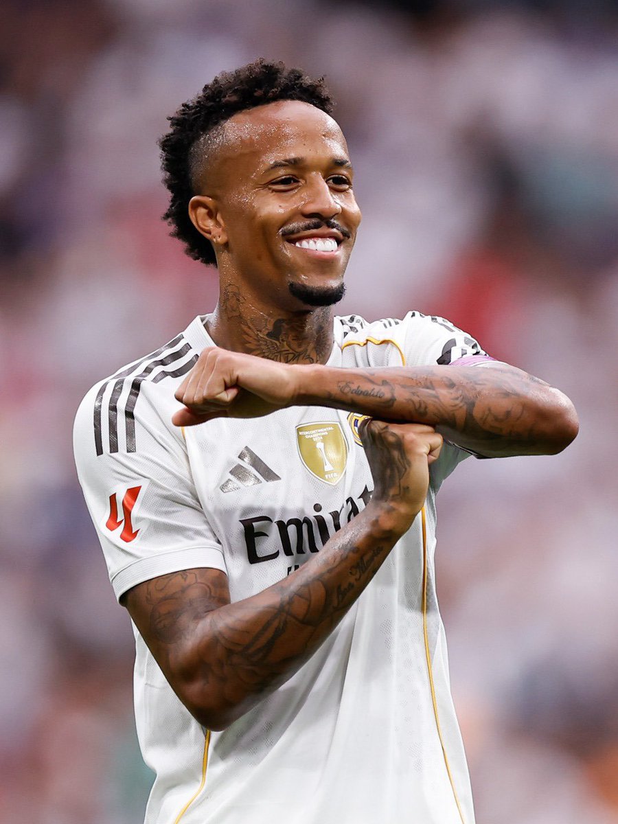 🤍 Istri Militão, Taina, memperlihatkan chat dgn Mili yang menjanjikannya gol untuknya sebelum laga v ESP.

M: “Sudah di stadion”
T: “Aku cinta kamu. Semoga main bagus gantengku”
M: “Hari ini akan ada gol untukmu”
T: “Aku akan memperhatikan 👀”.

✅ He walked the talk, not onle