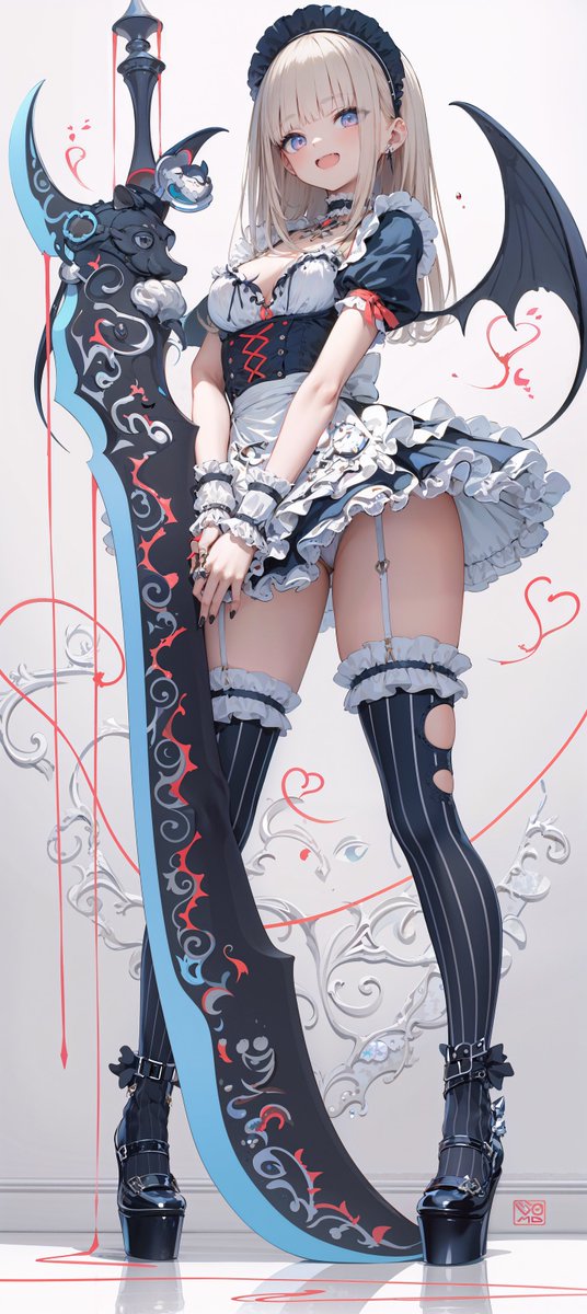 無邪気で残酷なメイドちゃん
「がおー、おはようございます！今日の朝ごはんは、生贄さんの心臓ですって！主様、早く食べないと、冷めちゃいますよ？」