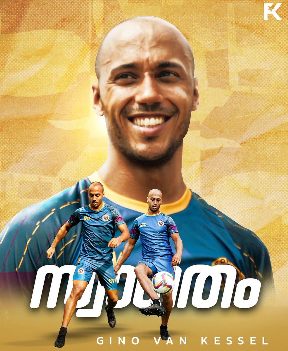 🇮🇳 Hij voetbalde in tal van landen en voegt er daar nu een aan toe: Gino van Kessel gaat spelen in India. Forca Kochi FC is de nieuwe club van de Avonturier. Dat team speelt in de Super League Kerala, een professionele competitie in de Indiase deelstaat Kerala. Succes, Gino! 💪