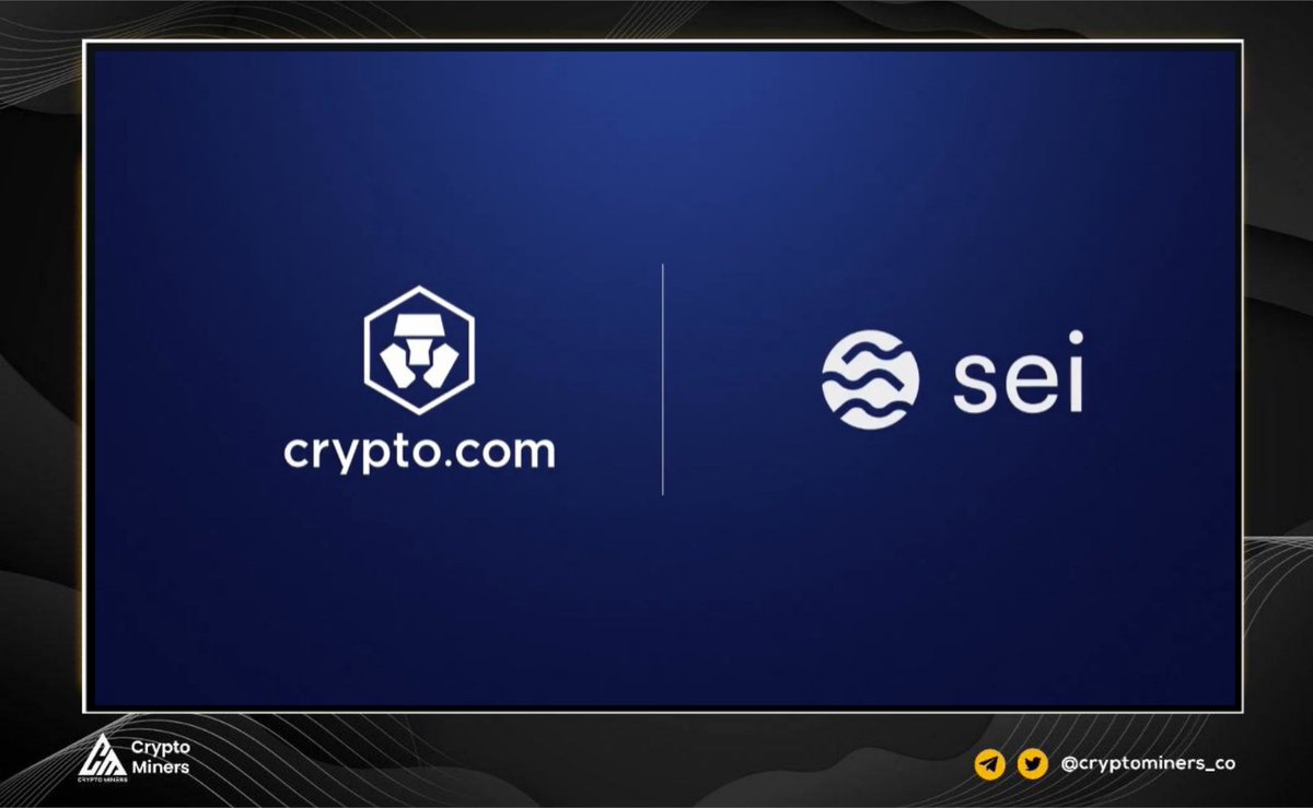 Cryptocom Custody Integrates with Sei Network! @Cryptocom has announced the  integration of its institutional-grade custody platform with @SeiNetwork,  the ultra-fast L1 blockchain powering next-gen digital asset markets. This  partnership enables secure ...