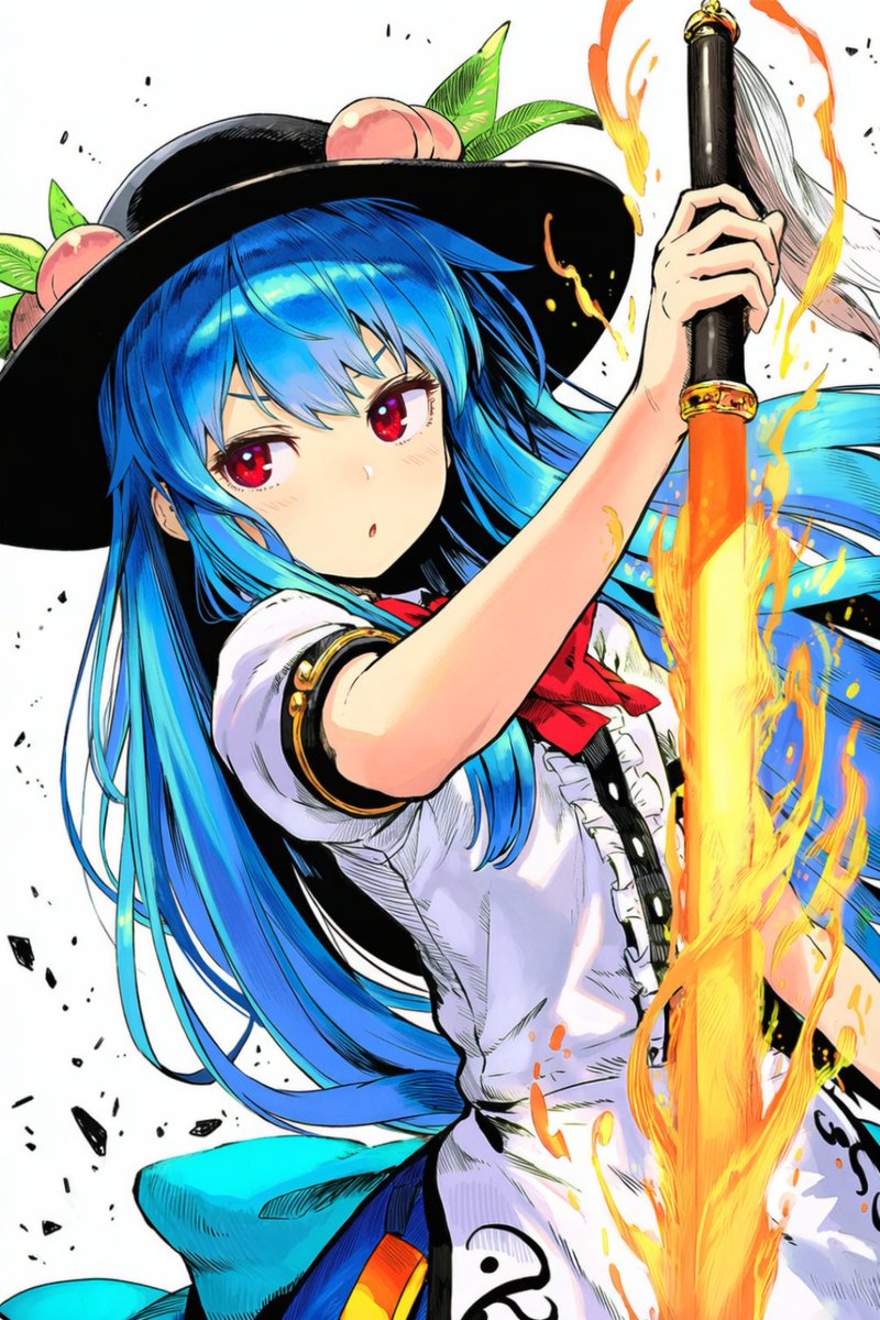 シンプルに天子
#比那名居天子