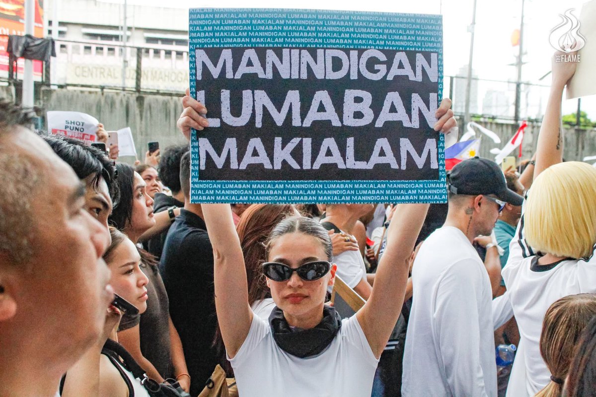 SALAMAT SA PAGTINDIG PARA SA BAYAN!!
Voice of the voiceless indeed. <a href="/annecurtissmith/">Anne Curtis-Smith</a> 🙌🇵🇭
#TrillionPesoMarch