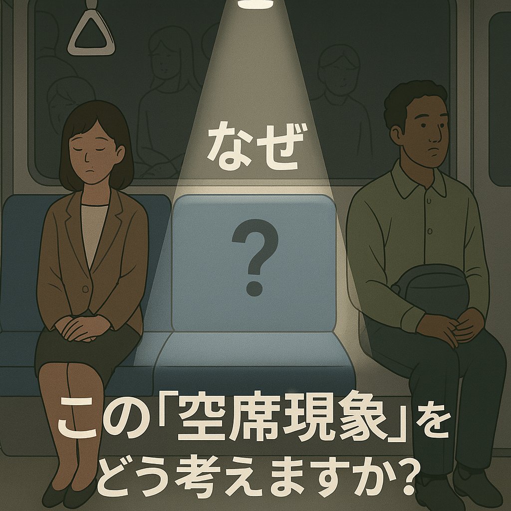 🚨 Empty Seat is on Blast! 🚨
Foreigners in Japan: Ever notice every spot fills up—in trains, buses, cafés—except the one beside you?
That’s the “empty seat phenomenon.” I need your voice. Survey (quick/anon): forms.gle/vBzFTHr68peEUf…
Interviews? DM or email: baye@bayemcneil.com