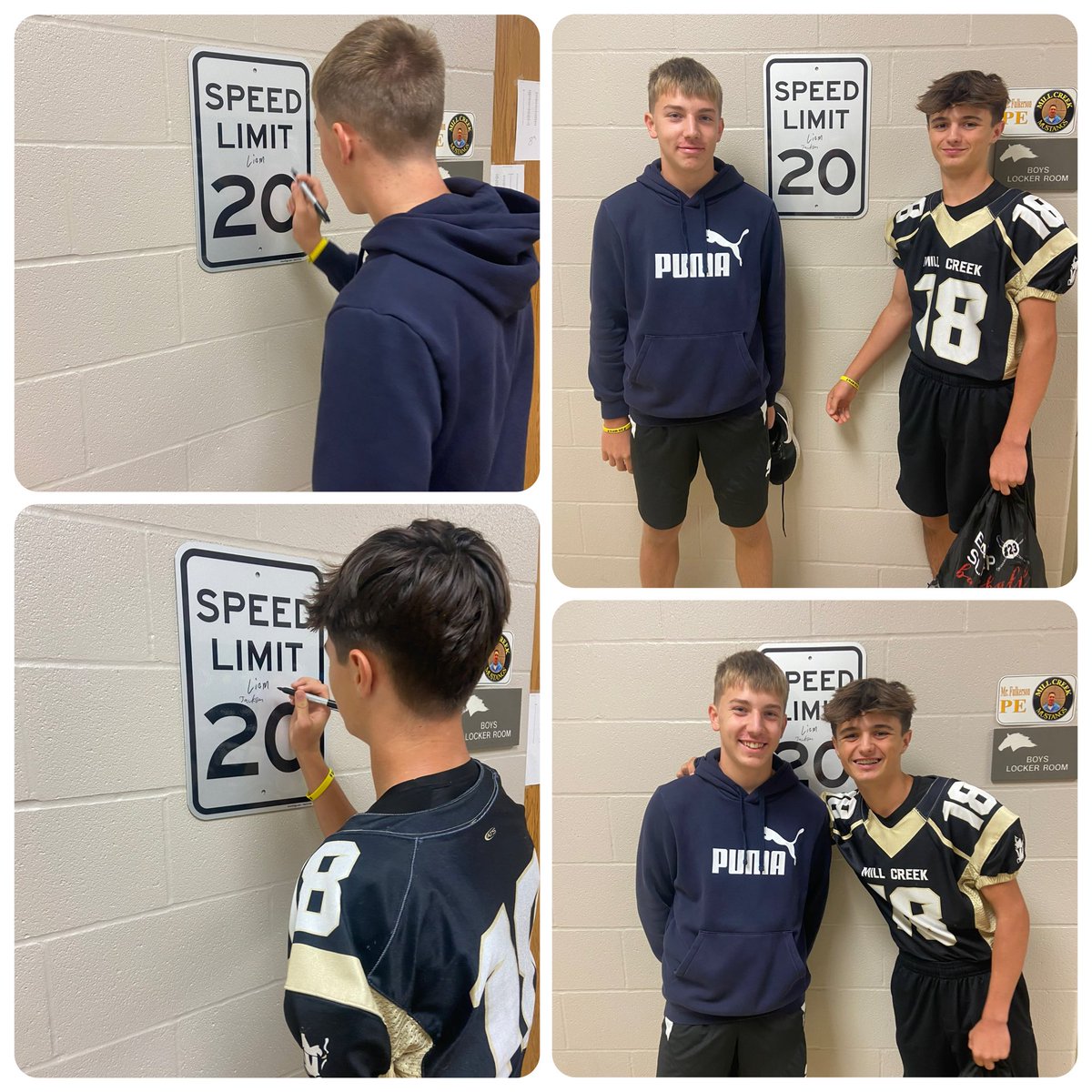 Welcome to the 20 mph Speed Club!! Here are our first 2 members!! These guys are fast!!!