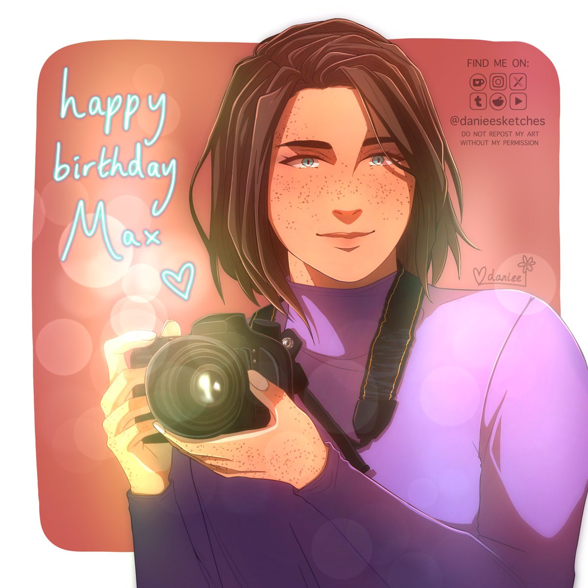 21/09 - Happy birthday Max! 💖🎉📸

#LifeisStrange #LifeisStrangeDoubleExposure #LiSDE #MaxCaulfield #dontnod #decknine <a href="/DONTNOD_Ent/">DON'T NOD</a> <a href="/DeckNineGames/">Deck Nine Games</a> #danieesketches