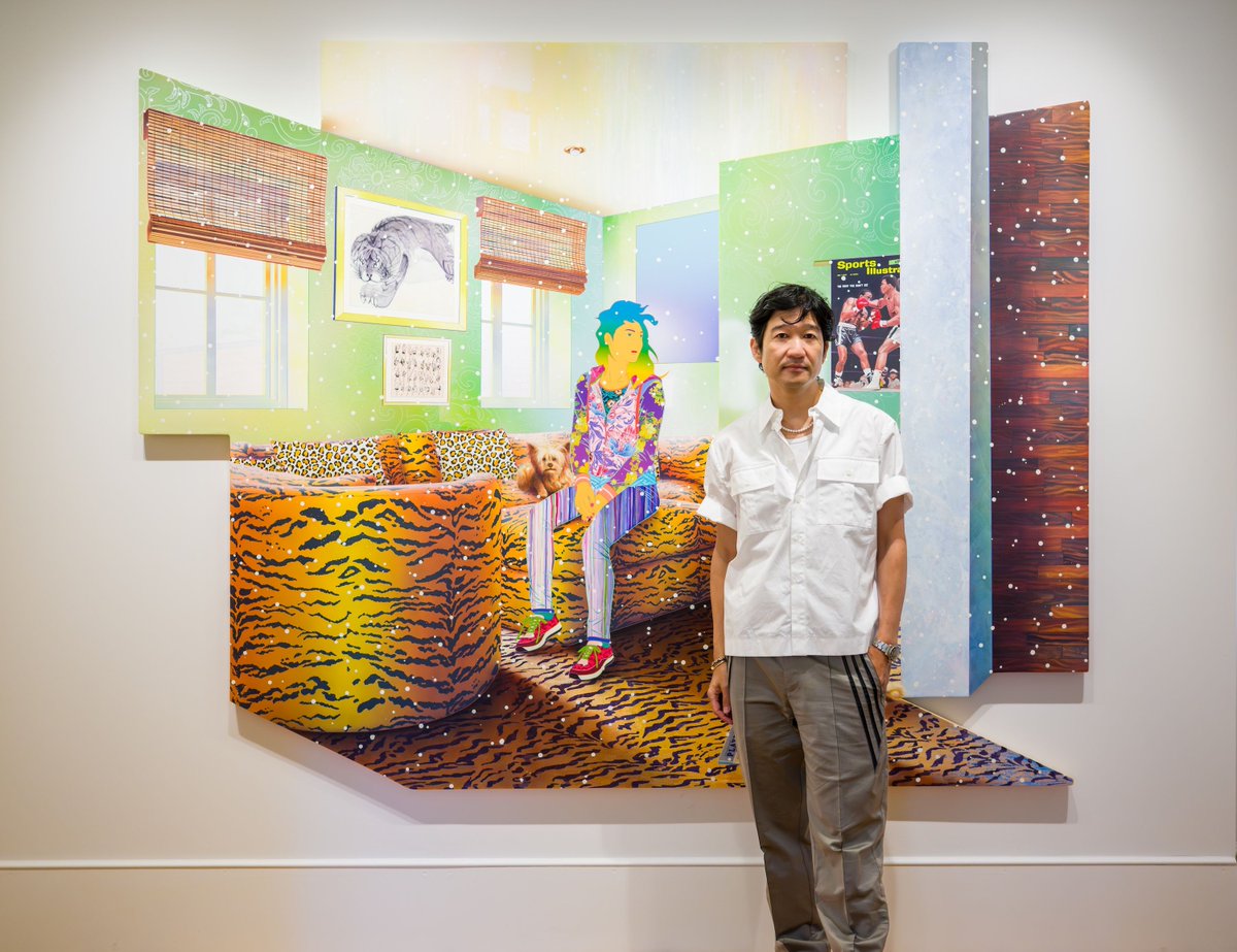 松山智一「United We Stand Divided」限定88枚完売品 真作 松山智一「United We Stand Divided」限定88枚完売品 真作