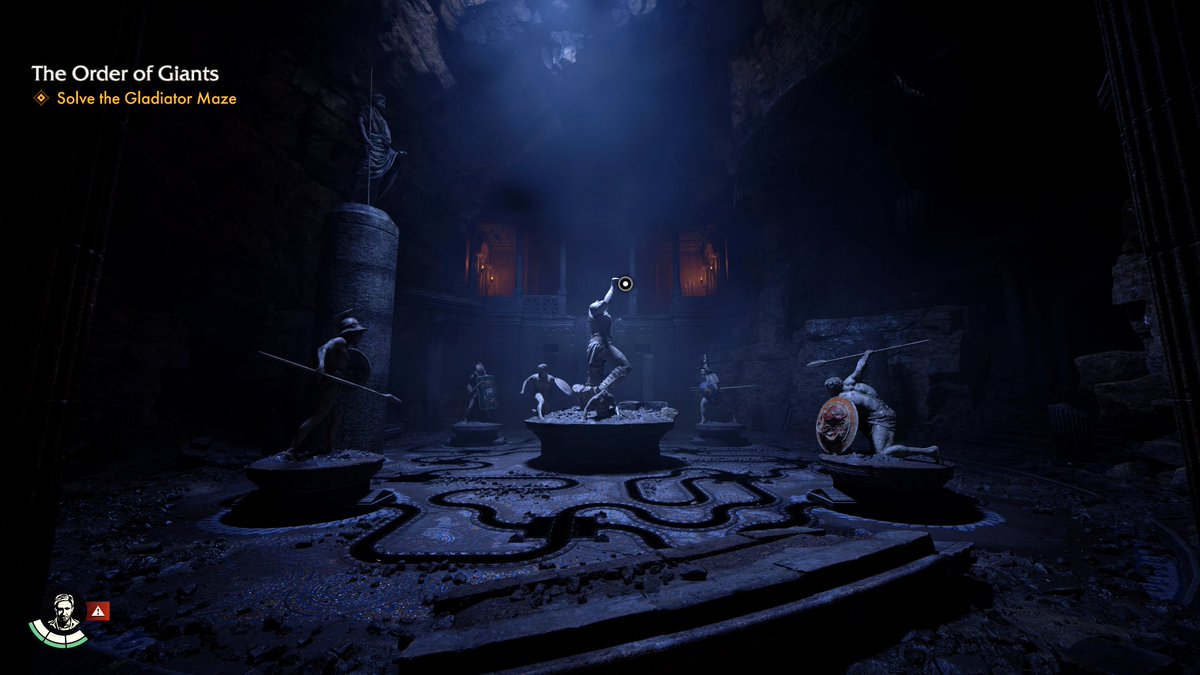 I’d left that Gladiator Maze in #IndianaJones #DLC waiting for me while I went off on holiday, thinking I’d finish it easily when I got back. Yeah, right. Came home with my knee playing up and on painkillers strong enough to make me feel like I was melting into the sofa, so I was