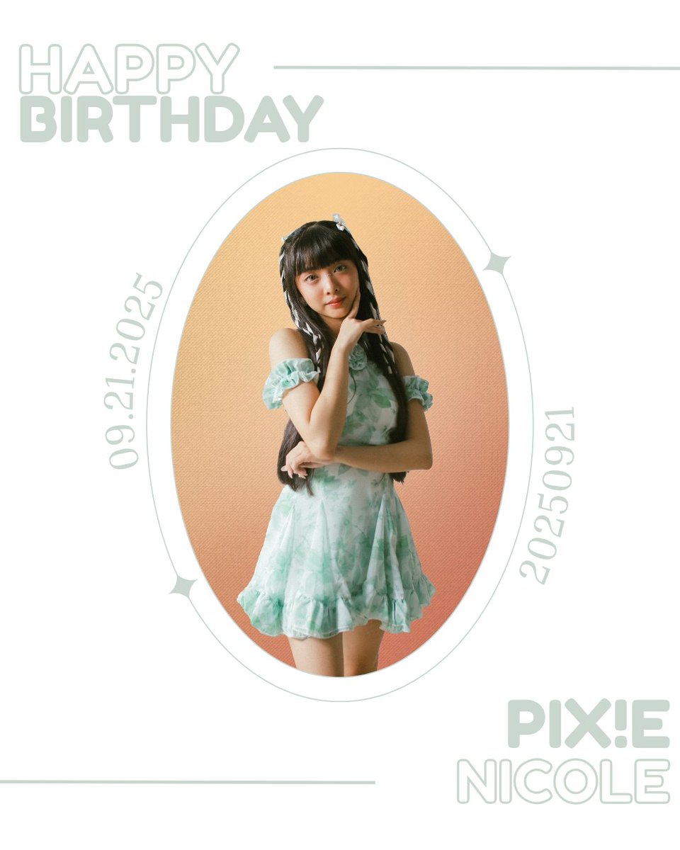 kpop_ppop21's tweet image. HAPPY BIRTHDAY, PIXIE NICOLE

#pixieofficialph #pixiepopgroup #pixieph #pixienicole