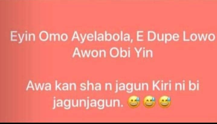 Mojeed27118339's tweet image. #WatchMMIAWonKAVA
I don comment tire and I wasn&apos;t picked 
Make I dey engage for fun