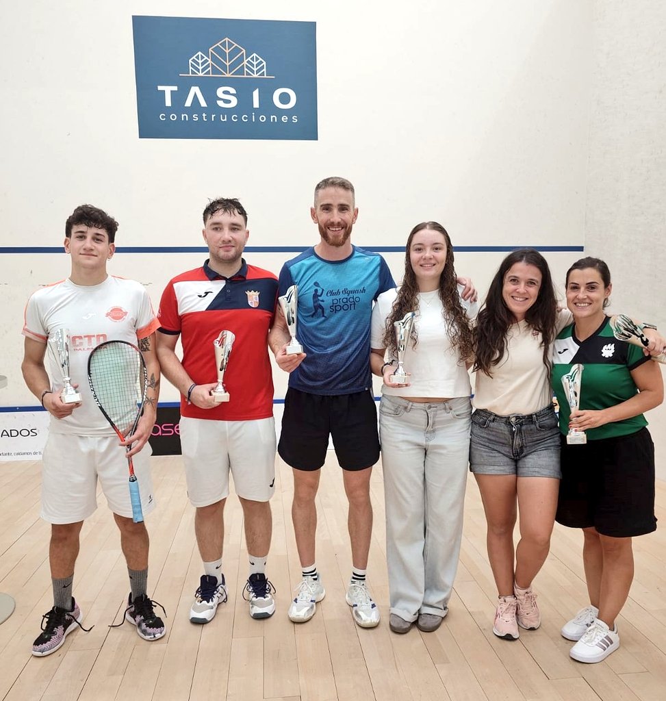 <a href="/PradoSport/">Prado Sport</a> <a href="/RFESquash/">rfesquash</a> 🟠 SQUASH

🎾 FINAL... del 4️⃣' Open Nacional 'Villa de Aranda' (<a href="/RFESquash/">rfesquash</a>) en las instalaciones de <a href="/PradoSport/">Prado Sport</a> 

▶️ El arandino Abel Martín (Club Squash Aranda) finaliza 3️⃣' con triunfo final para Mario Pedrosa 

▶️ Resultados y cuadro de honor <a href="/RFESquash/">rfesquash</a>:
