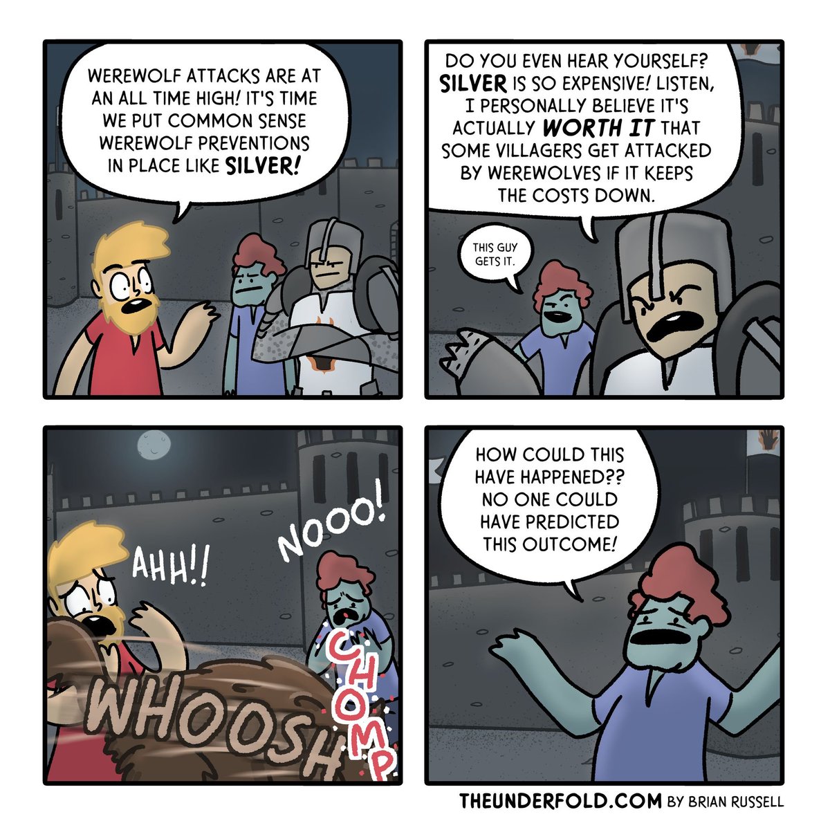 BionicDance's tweet image. This story isn&apos;t really about werewolves.
#CharlieKirk #GunControl