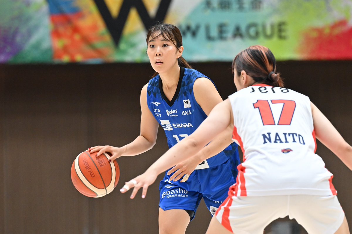 Wリーグ元東京羽田ビッキーズ軸丸選手サイン入りウォームアップパンツ 東京羽田ヴィッキーズ - 🎉 HAPPY BIRTHDAY🎂💙 #10軸丸 ひかる