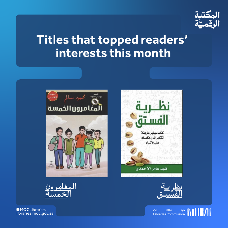 MOCLibraries's tweet photo. Which of these books was part of your reading journey?

#Digital_Library
 #Libraries_Commission