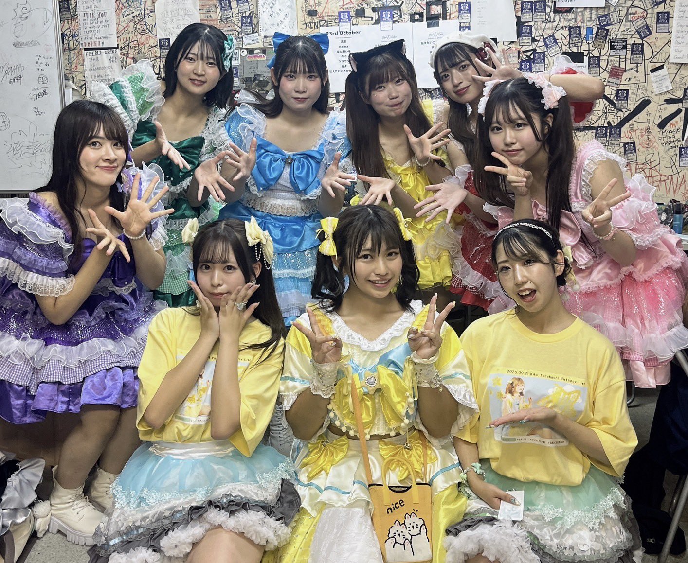 ma♪ページ♡まつかれ生誕祭ヒヨコ+LARMEケーキ 💛💗🥚🐣 𝗛𝗔𝗣𝗣𝗬 𝗕𝗜𝗥𝗧𝗛𝗗𝗔𝗬 🌟 𝟯.𝟮𝟴 #松本かれん