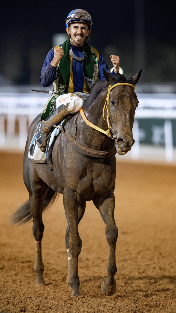 اللهم لك الحمد حتى ترضى كأس اليوم الوطني 🏆🥇💚
الجواد: متفرد🏆🥇 
المدرب : سلطان بن جلال🏆🥇
المالك: محمد الشلاحي🏆🥇