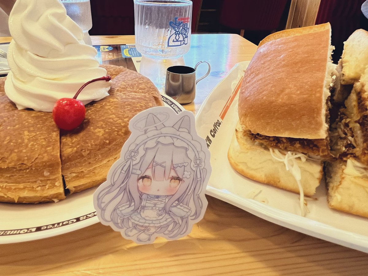 おもちもなか 先生 ໒꒱ メル＆リリー BIGアクリルスタンド メルちゃん✩ おもちもなか 先生 ໒꒱ メル＆リリー BIGアクリルスタンド メル
