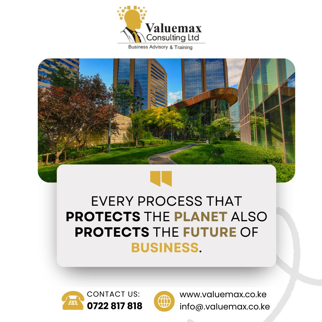 Valuemaxnairobi's tweet photo. 🌱 Sustainability is smart business.
Every process that protects the planet also protects the future of business.
ISO 14001 helps to link environmental stewardship with business resilience and growth.
#ISO14001 #Sustainability #Valuemax #Monday https://t.co/2GTXWuCJDL