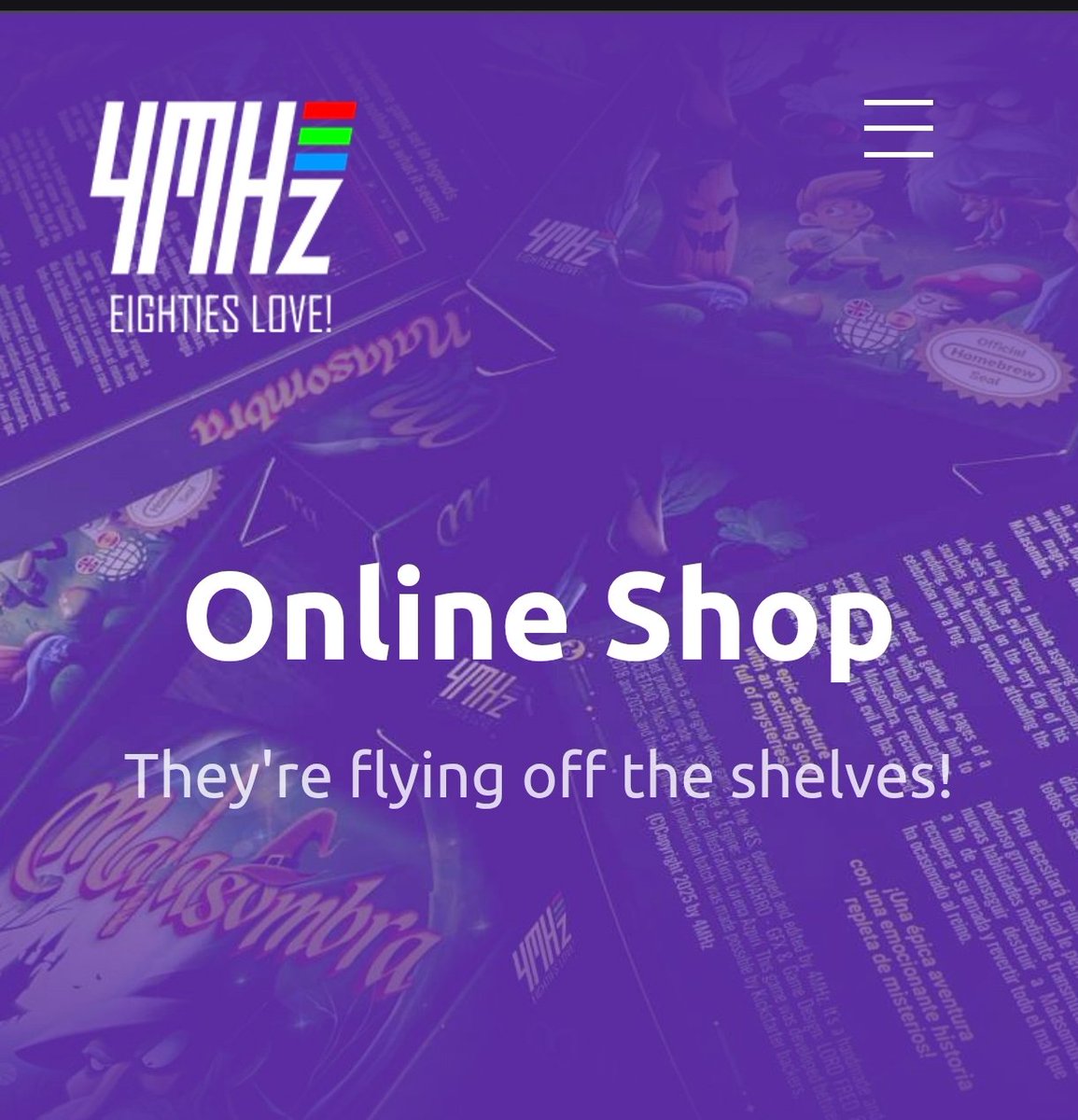 We've finished managing the issues and can free up some of our stock to resolve them.

4mhz.es/shop

Don't say you didn't make it to Kickstarter or anything like that!