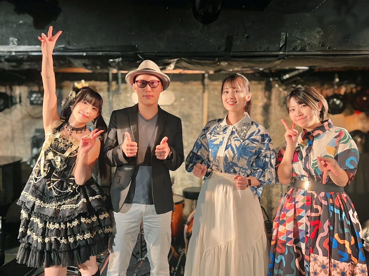 watanabeayuka's tweet photo. 音楽を通して出逢ったのだから、ジャンルも界隈も関係なく一緒にライブ出来るのとても嬉しかったです。
本当にありがとうございました。
やりたい事をやれるパワーをくれ事に感謝して。
無事に終了‼️‼️
あいかちゃん！あおいたん！先生！
有難うございました‼️ https://t.co/w082psqfdE
