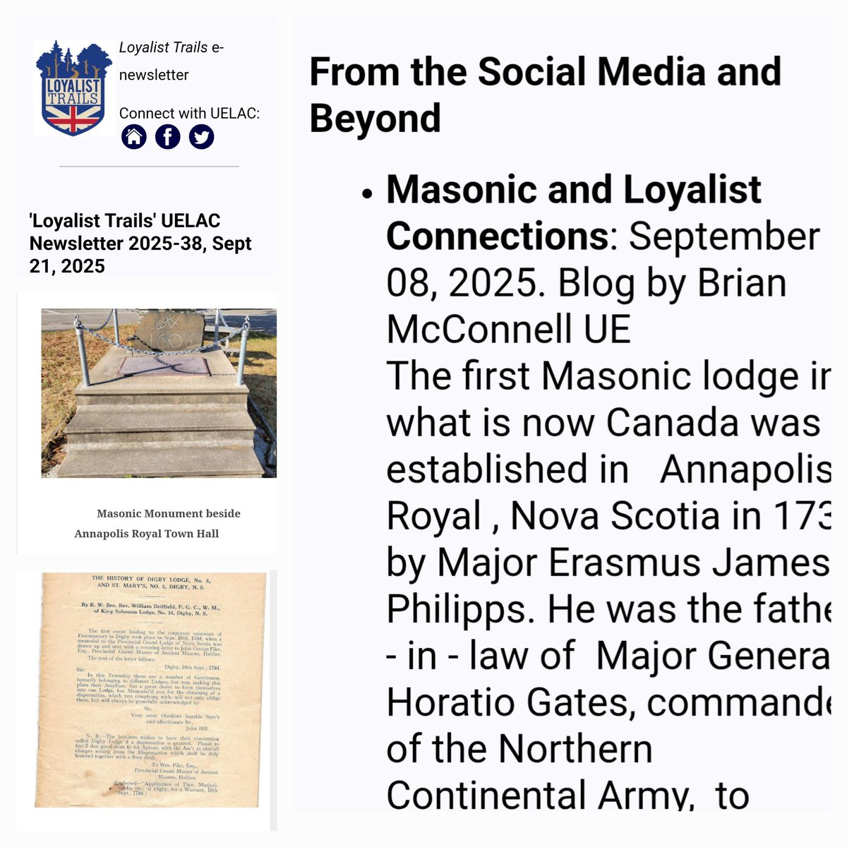 As mentioned in today's 'Loyalist Trails' article on "Masonic Connections" see
uelhistory.blogspot.com/2025/09/masoni…