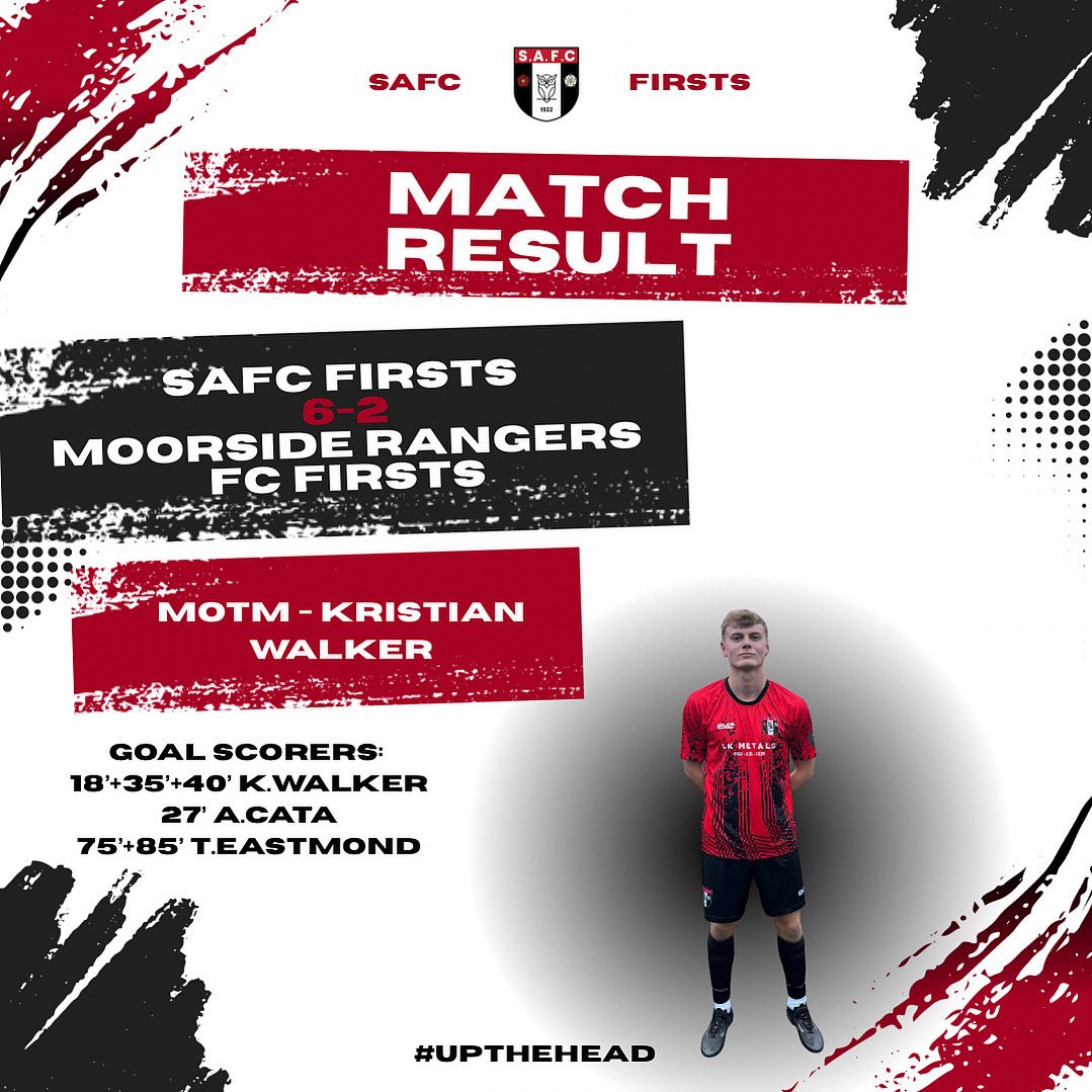 SpringheadAFC's tweet image. 💥 Big win yesterday, with the whole squad stepping up and showing what we’re really about. ⚽️🔥 #TeamPerformance #BigWin

Shoutout to Will Meredith + Tremaine Eastmond an unbelievable game for both lads 👏🏼

And shoutout to MOTM Kris Walker for a hat trick, class act 🤩 

Looking…
