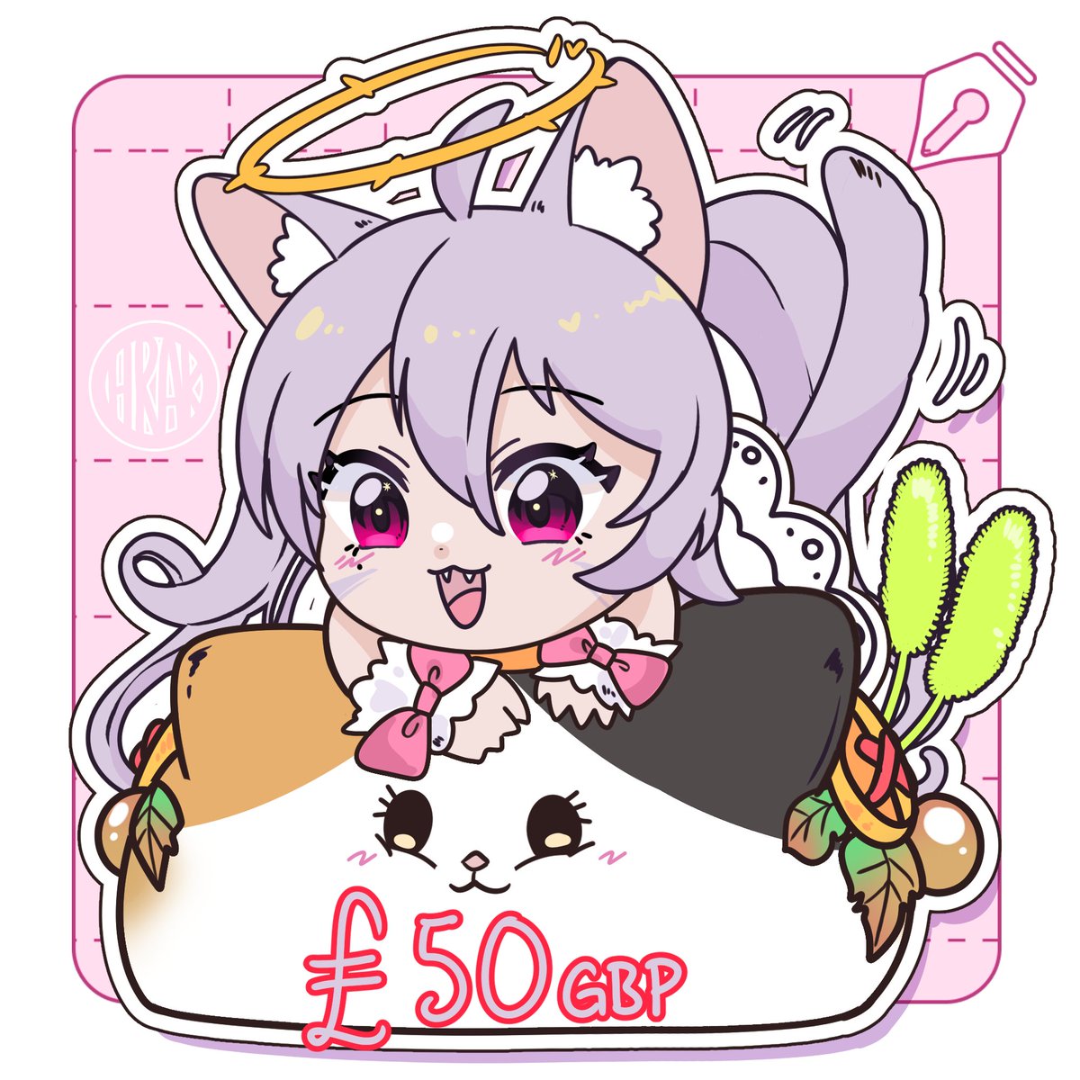 Anyone want to their chibi WoL sitting on a fatcat cushion? :) DM me!