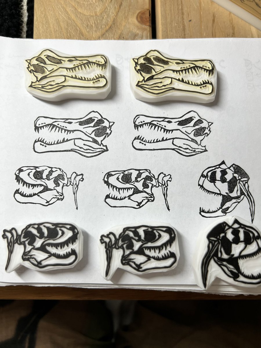 Showfossil's tweet image. 化石のマーケットにて販売します
#化石のマーケット
#消しゴムはんこ