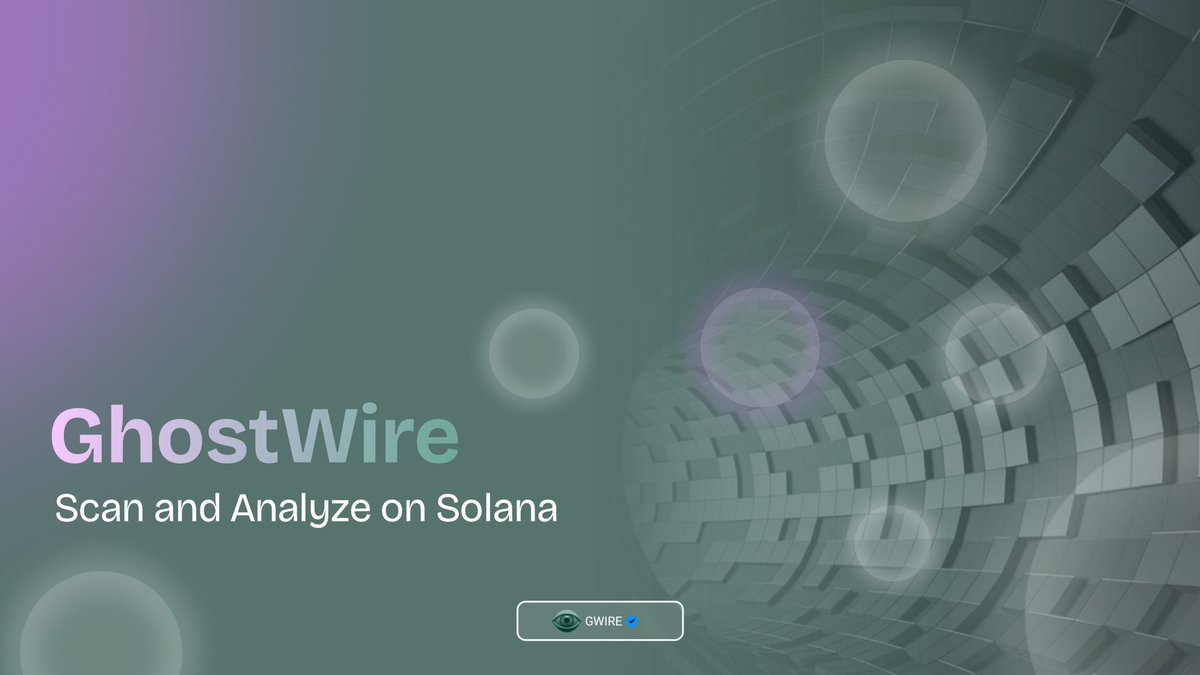 Process_on_web3's tweet image. GWIRE is a no-code AI platform that lets anyone create smart agents in minutes.
These agents:
➠ Scan Solana tokens,
➠ Analyze blockchain data
➠ Give you real insights fast.
It's like checking a new token's risk, holders, and trends without being a tech expert. Bad info…