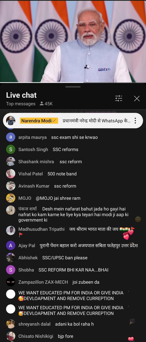 TheMishra_'s tweet image. लफ्फाज लोदी GST पर लंबी लंबी फेंक रहा है लेकिन देश के युवा कमेंट में #sscreforms की मांग कर रहे हैं! 

अगली बार युवा इस लफ्फाज को 240 से 40 पर घसीट लाएंगे !