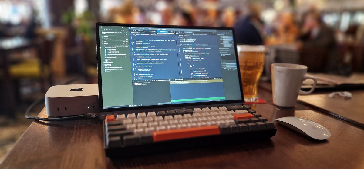 MartinCaine's tweet image. It&apos;s been a while, but I&apos;m settled in for a full afternoon pub-dev session working on @positrongame&apos;s mac port ahead of a whole slew of public demos coming up over the next few months! #GameDev #IndieDev #PubDev