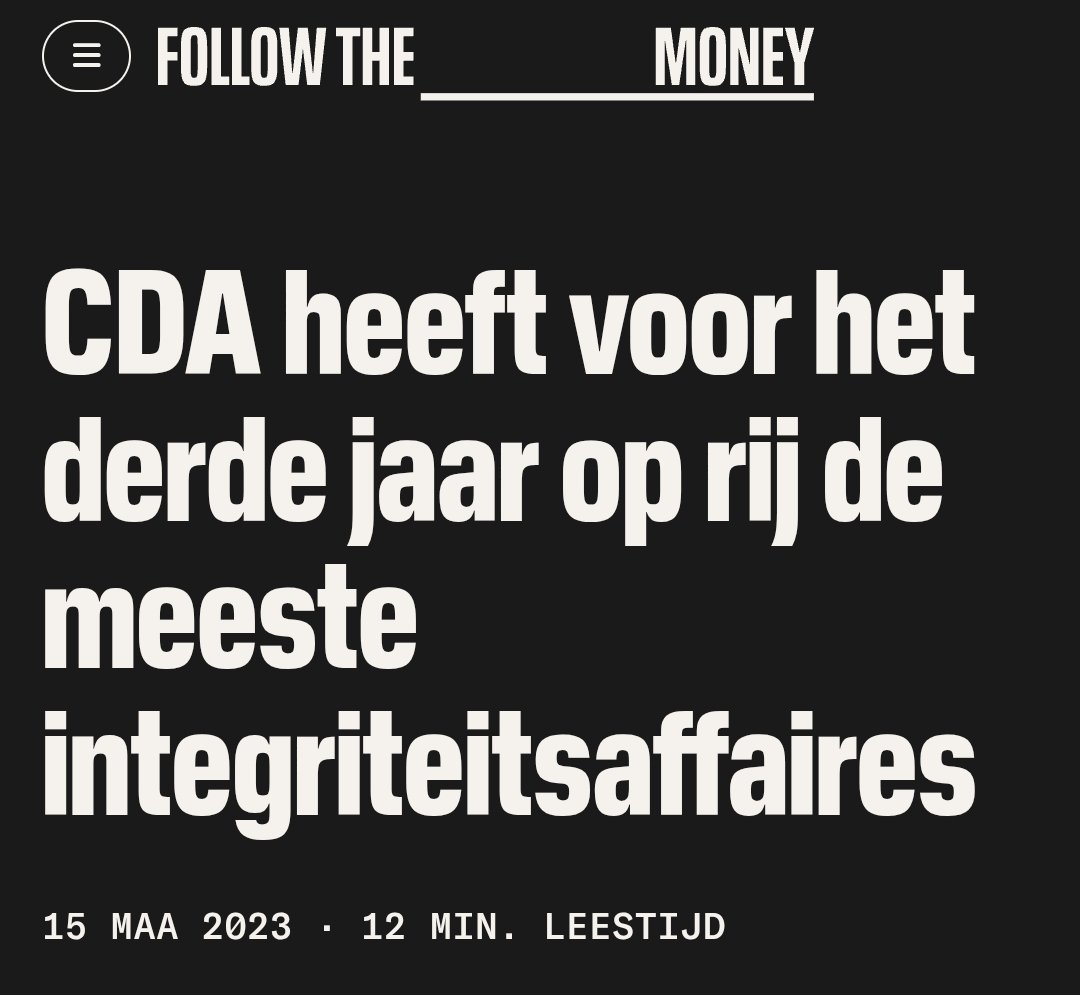 #HenriBontenbal stemde voor de Spreidingswet. Voor de nieuwe Pensioenwet.  Voor de corona Spoedwet. Voor de Sleepwet. En tegen de asielwet van Faber.

Vijf goede redenen om niet op #CDA te stemmen!

Wil je er nog eentje hebben? 
#CDA is de partij met de meeste schandalen!
