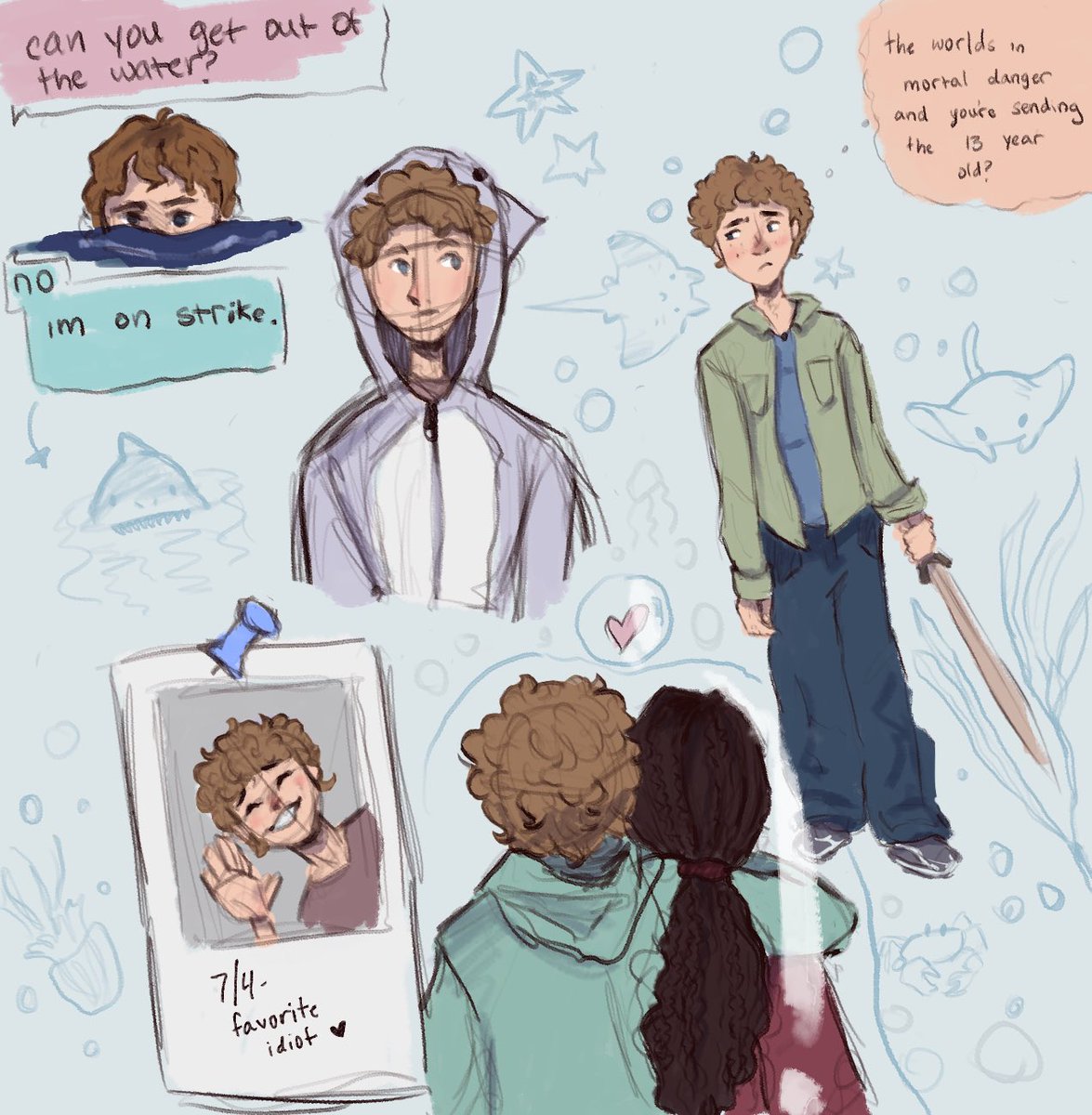 stupid percy doodles