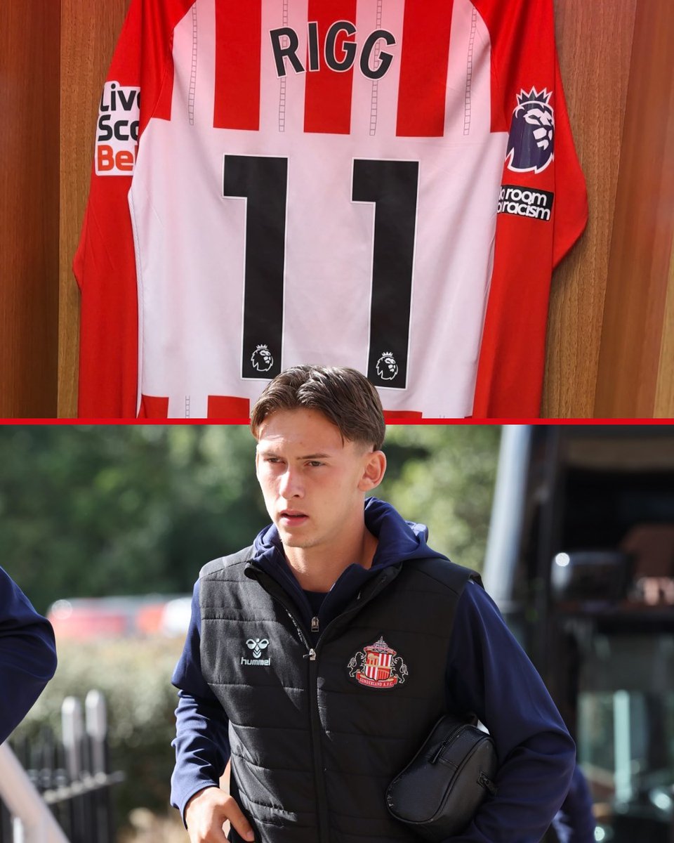 Riggy's all set for his first Premier League start ✨