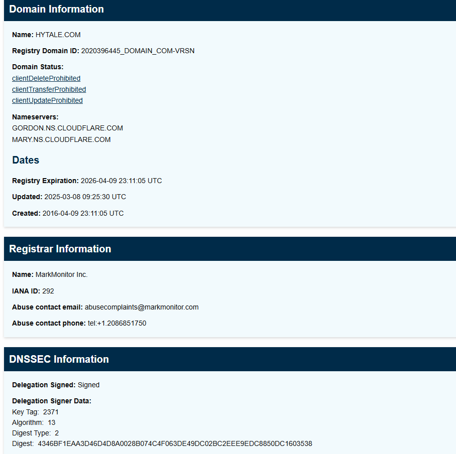 HugoTrork's tweet photo. 🚨 Riot Games contact information is GONE from the Hytale domains 👀
Before and After https://t.co/9tfwHQeKdn