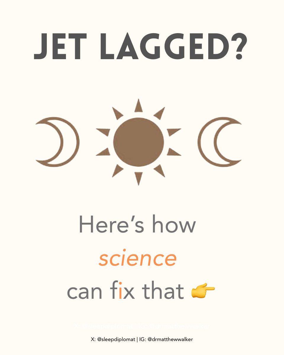 Jet lag isn’t just bad sleep—it’s your body clock stuck in the wrong time zone. 🌍⏰ These cards show the top science-backed tools and step-by-step protocols to rest faster so you can actually enjoy your trip. ✈️

🧵1/11