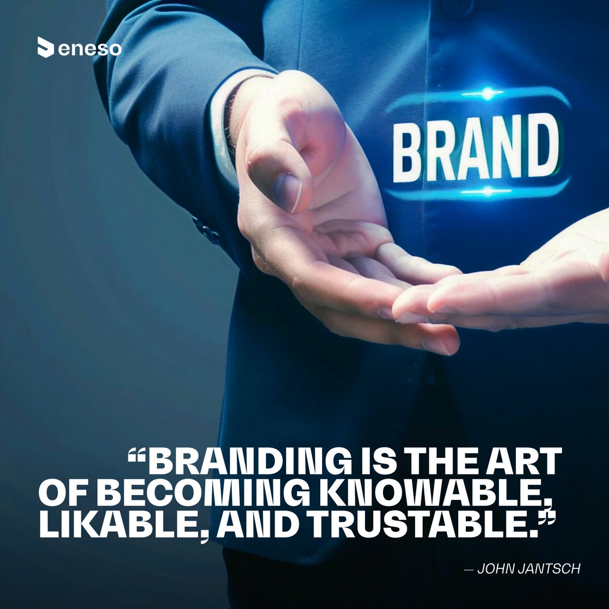 myeneso's tweet photo. Branding isn’t just a logo or a fancy color palette. It’s the art of becoming knowable, likable, and trustable.

From our experience, the brands that truly stand out aren’t the ones that shout the loudest—they’re the ones that connect deeply with their audience. People don’t just buy products; they invest in relationships, values, and trust.

So, when we build our brand, we ask ourselves:

✦  Do people understand who we are?
✦  Do they like engaging with us?
✦  Do they trust us enough to stick around?

Branding is more than visuals—it’s the heart of our story. ❤️