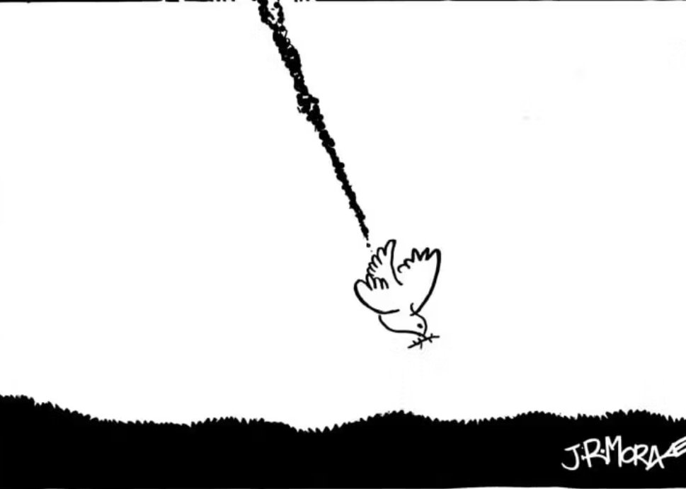 Otro #21septiembre sin #paz 
En el #diainternacionaldelapaz exigimos el fin de la violencia,el odio,el rearme y las políticas asesinas de guerra
Por la urgencia exigimos a los genocidas y criminales, al gobierno de #Israel ,que pare su
#StopGenocideGAZA #FreePalestine