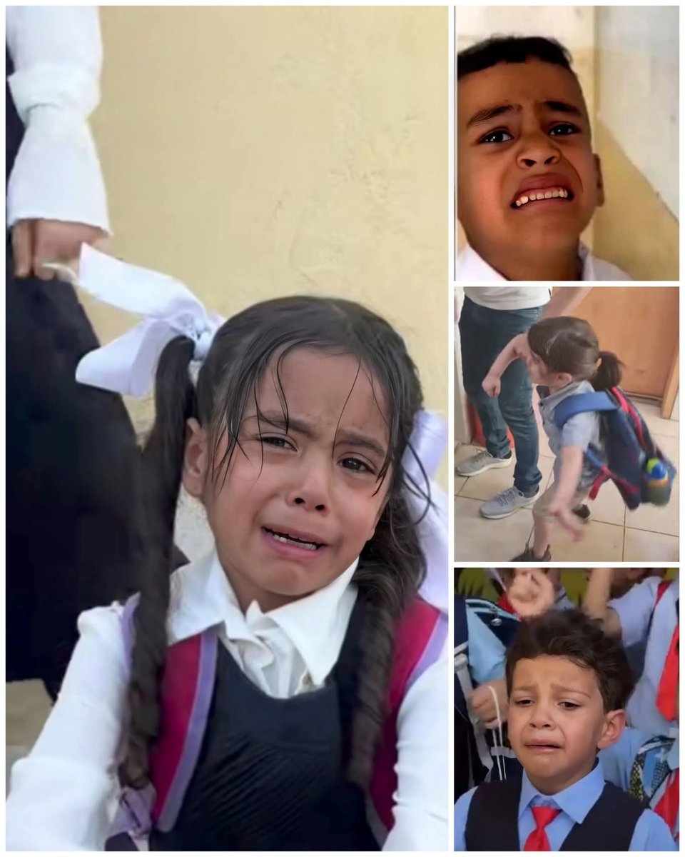 فرحة الطلاب الجدد باستقبال العام الدراسي الجديد