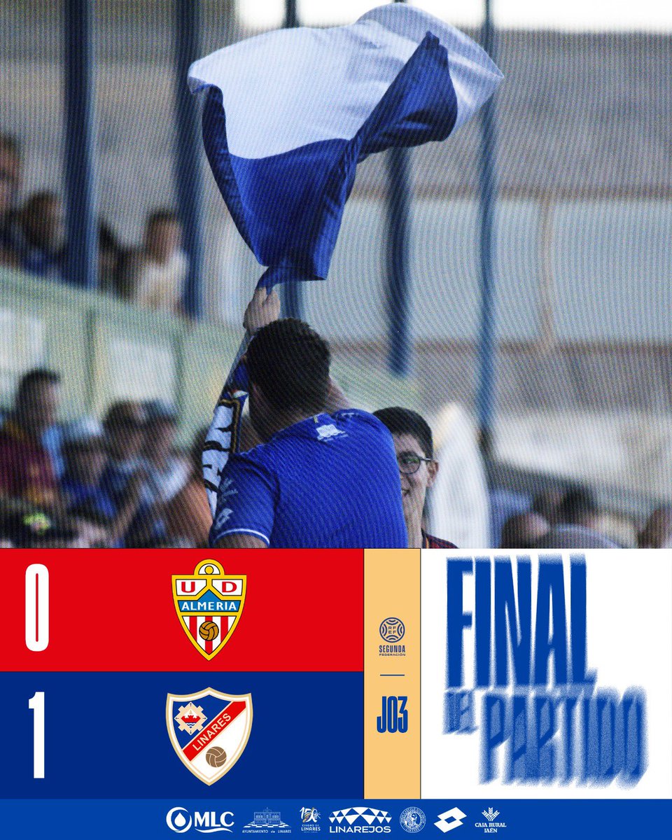 ⏱️ 90’ • #AlmeríaBLinares • 0️⃣-1️⃣

FINAL, FINAL, FINAAAAAL DEL PARTIDO EN ALMERÍAAAAAAA!

¡LLEGÓ LA PRIMERA VICTORIA DE LA TEMPORADA! 🔥👊

¡VAMOOOOOS! 

#EsLoQueEres 💙
