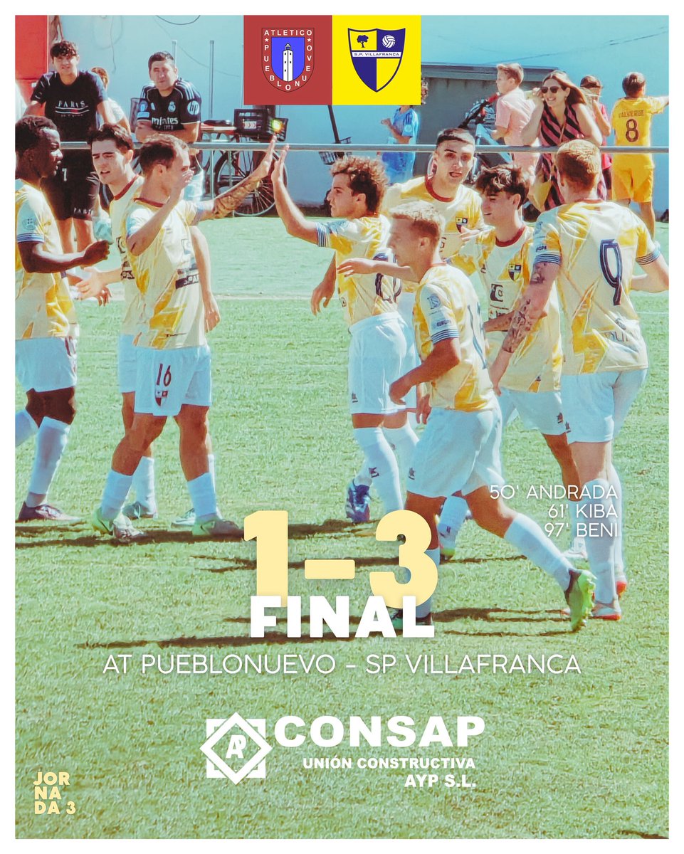 🔚𝐅𝐈𝐍𝐀𝐋 𝐃𝐄𝐋 𝐏𝐀𝐑𝐓𝐈𝐃𝐎 

⚽Andrada
⚽️Kiba
⚽️Beni