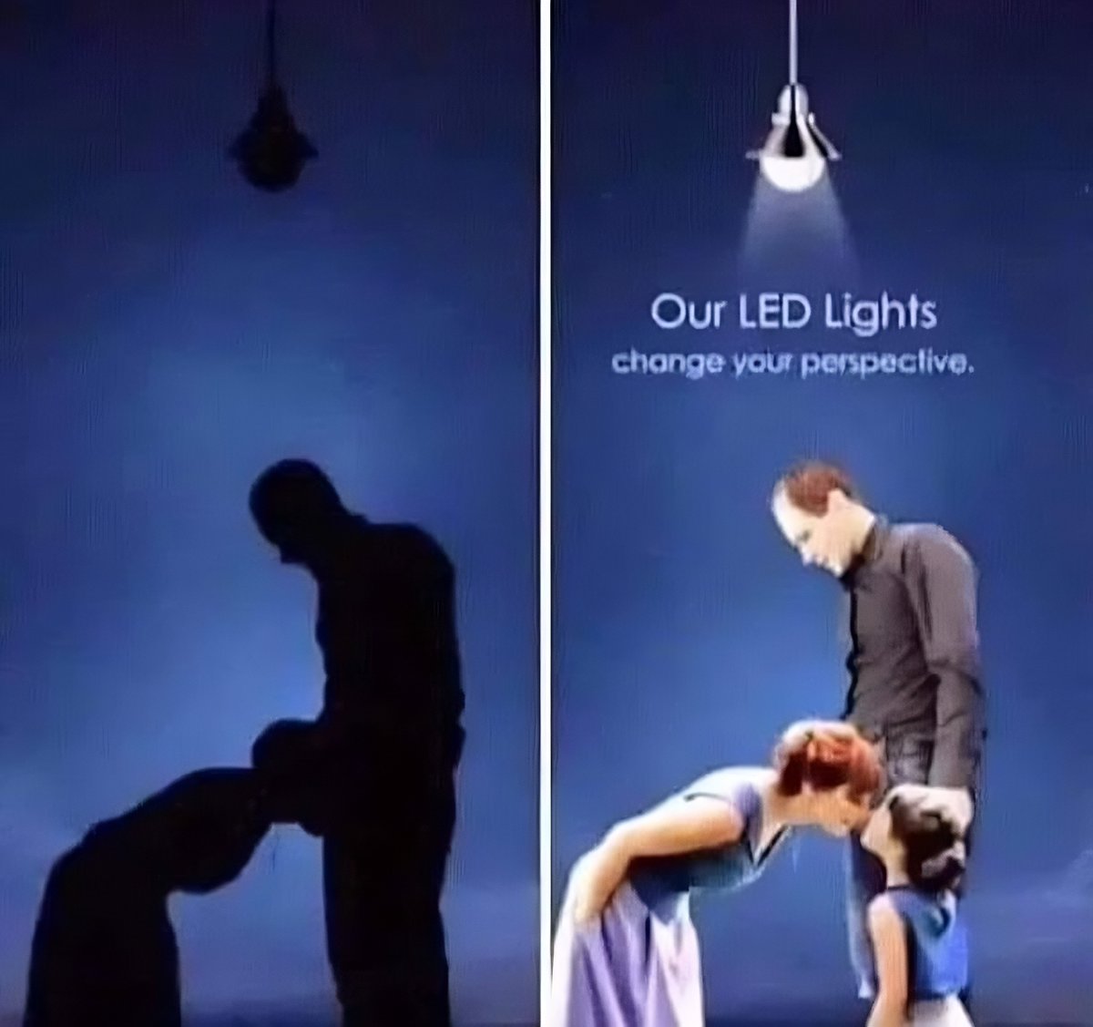 Estoy obsesionado con encontrar anuncios creativos y divertidos.

Aquí están mis 17 favoritos:

1. Philips - Nuestras luces LED cambian tu perspectiva