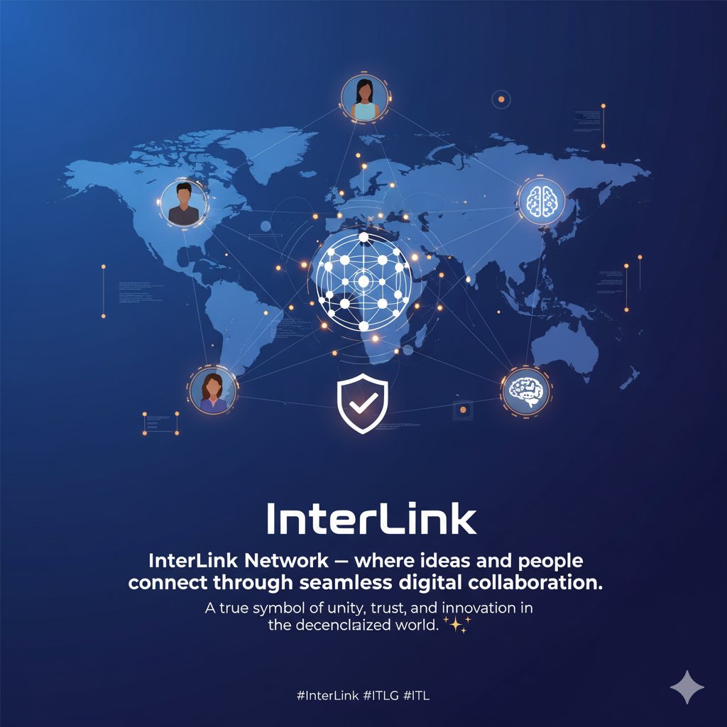 Interlink Network Ethiopian (@interlinklabset) on Twitter photo InterLink Network β where ideas and people connect through seamless digital collaboration.
A true sign of unity, trust, and future in the decentralized world. β¨
#InterLink #ITLG #ITL InterLink Network β where ideas and people connect through seamless digital collaboration.
A true sign of unity, trust, and future in the decentralized world. β¨
#InterLink #ITLG #ITL