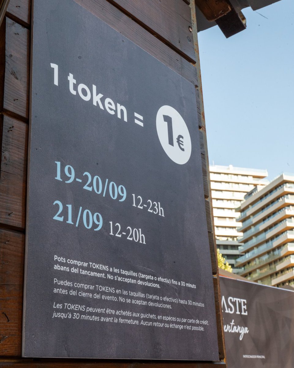 Benvingut a l'últim dia de #andorrataste. Recorda que disposem de diferents espais perquè puguis adquirir els teus TOKENS 
<a href="/andorraworld_ad/">AndorraWorld - Andorra Turisme</a>  <a href="/comuee/">Escaldes-Engordany</a>