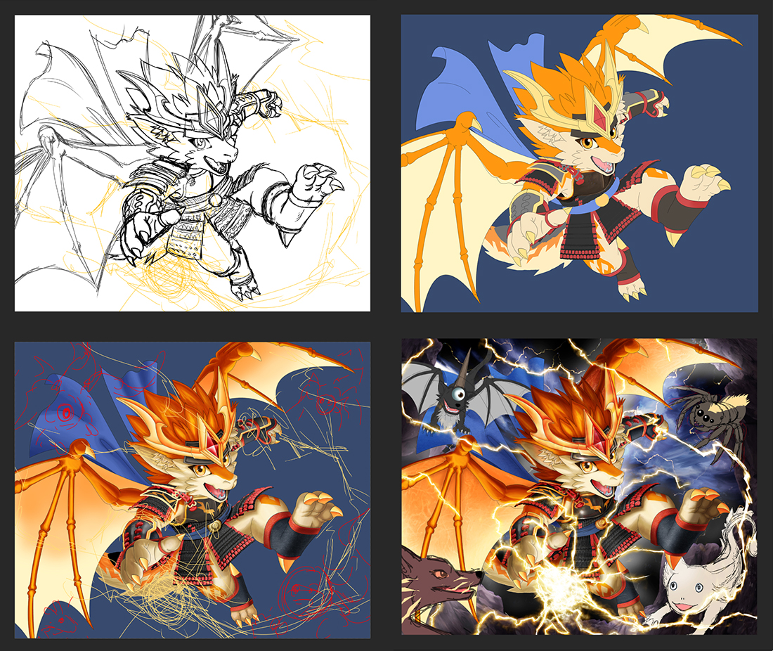 制作中
Now drawing