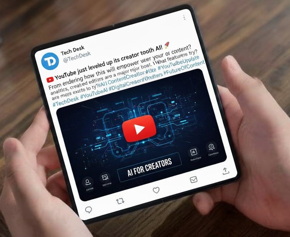Mr_TrueExplorer's tweet image. YouTube just leveled up its creator tools with AI! 🚀 

Wondering how this will empower your content? From enhanced editing to smarter analytics, creators are about to get a major boost. What features are you most excited to try?

 #TechDesk #YouTubeAI #CreatorTools #AI…