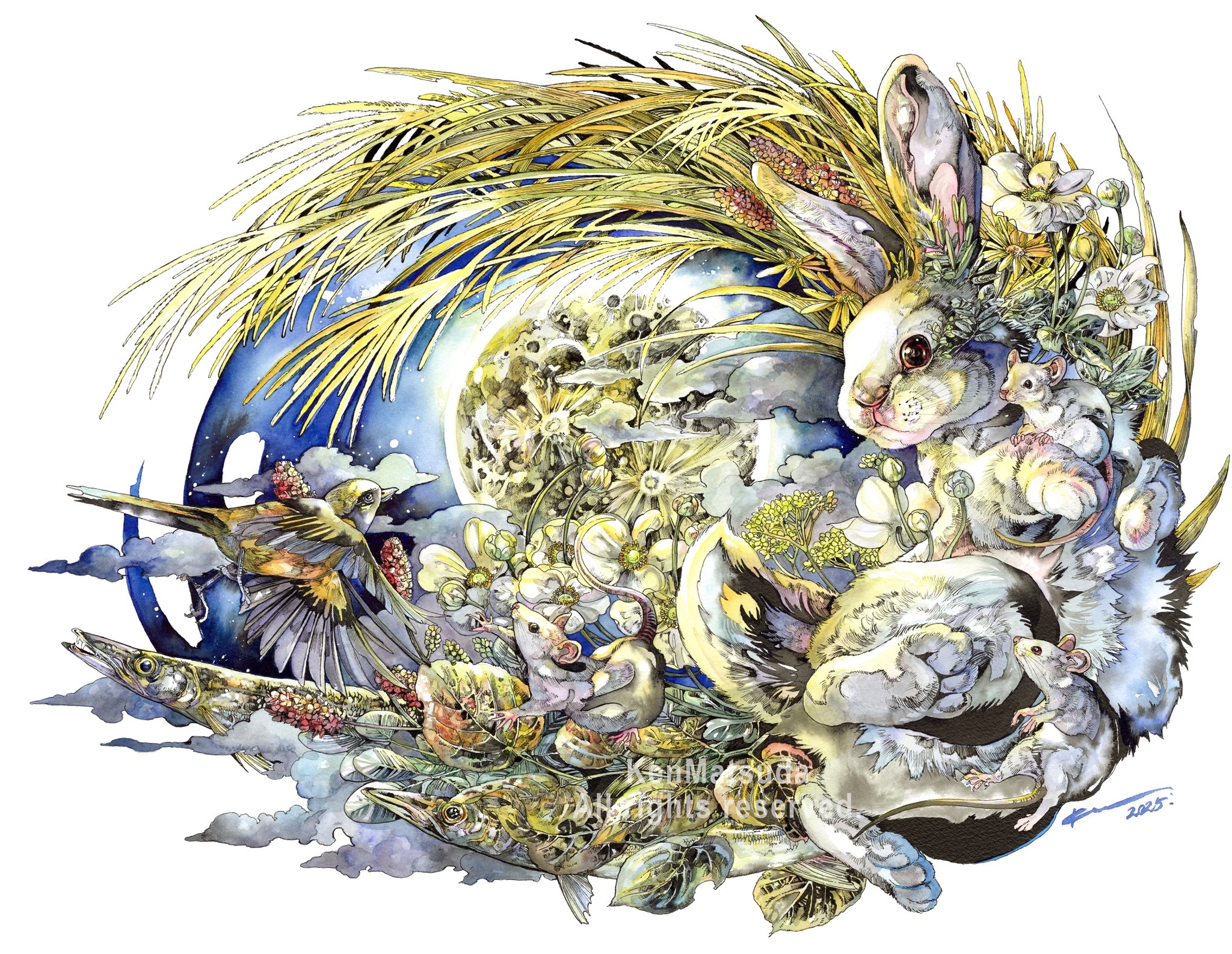 レトルト×マツダケン複製原画 レトセトラ ～レトルト15周年展～」で販売された複製原画の抽選