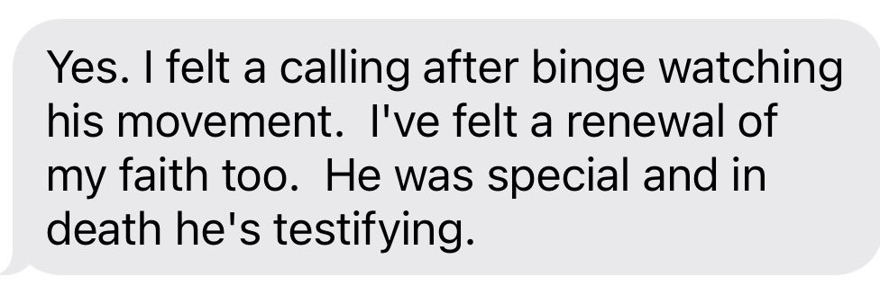 My California friend describes why she is attending the Charlie Kirk memorial in Arizona today.