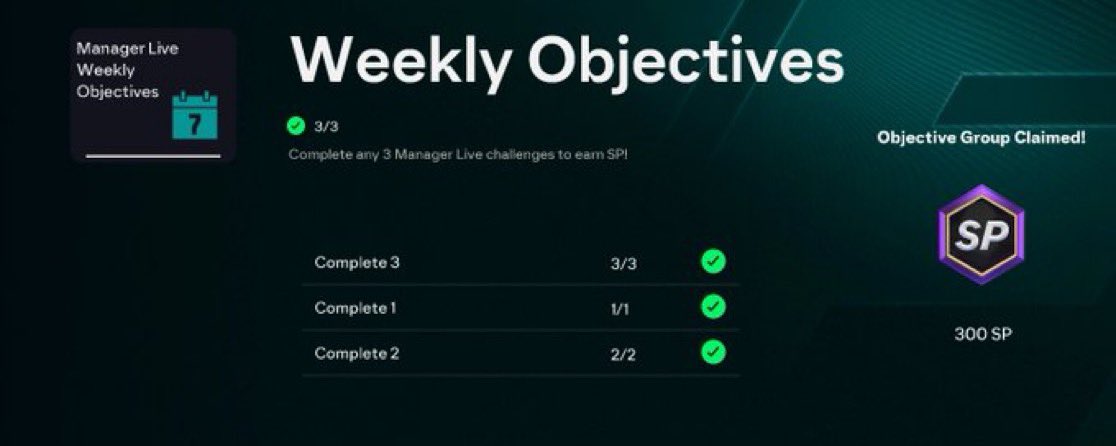 🚨Earn 1k XP in 10 mins ⏰🫡

• Finish Top 4 = Sim career with Man City 🏴󠁧󠁢󠁥󠁮󠁧󠁿
• Be Top at Christmas = Sim career with PSG 🇫🇷
• Transfer Improvements = Man City career 🏴󠁧󠁢󠁥󠁮󠁧󠁿

How much XP are you up to?! 👀💬
