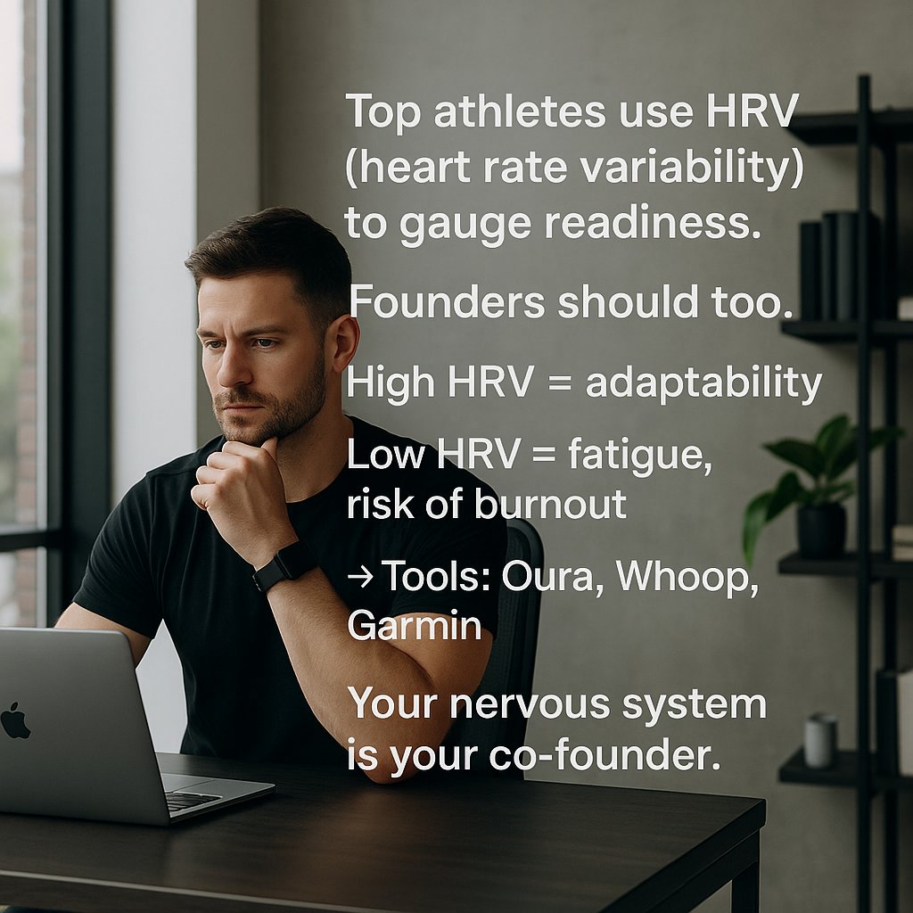 StartupPressure's tweet image. Your Nervous System as Your Co-Founder 
#Stressmastery #Resilience #peakPerformance #Burnout #Adaptability #Antifragile