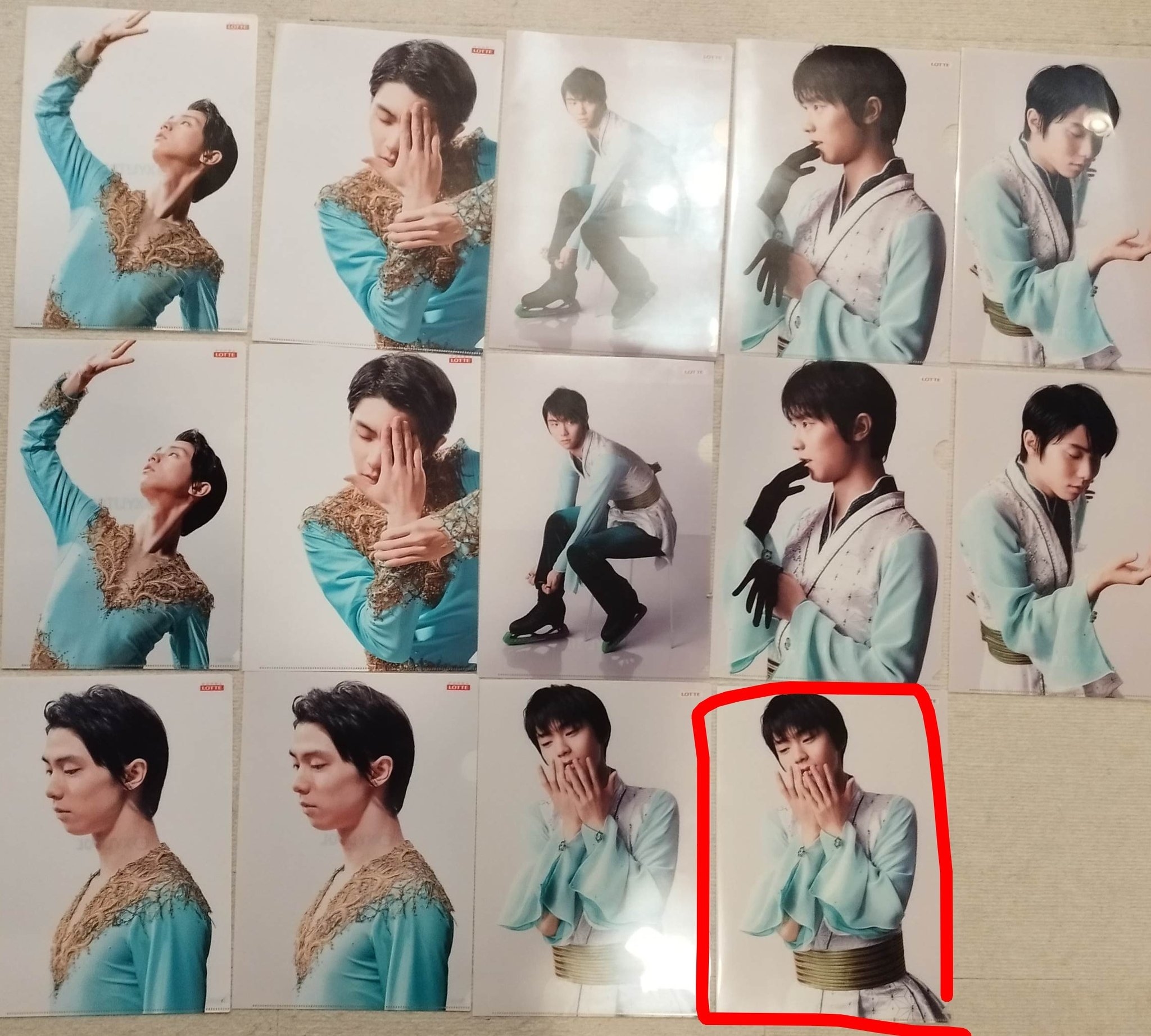 ❂西川×羽生結弦選手 オリジナルクリアファイルホルダー 非売品】羽生結弦 × 西川コラボ限定品クリアファイル フィギュア